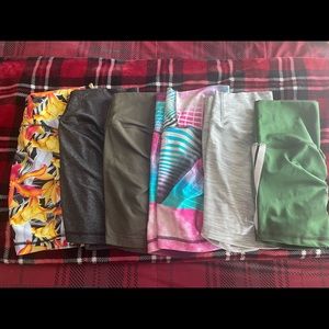 SOLD Lot of scrunch butt shorts